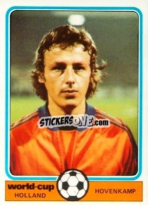 Sticker Hovenkamp - World Cup Football 1978
 - Monty Gum