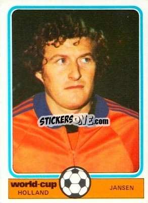 Sticker Jansen - World Cup Football 1978
 n. 75 - Monty Gum