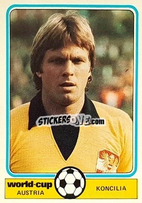 Sticker Koncilia - World Cup Football 1978
 - Monty Gum