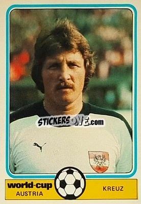 Sticker Kreuz - World Cup Football 1978
 n. 24 - Monty Gum