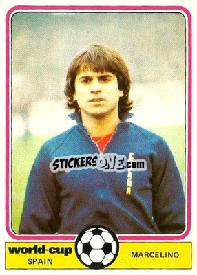 Sticker Marcelino - World Cup Football 1978
 - Monty Gum