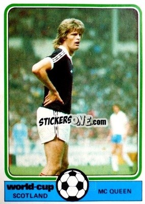 Sticker McQueen - World Cup Football 1978
 - Monty Gum