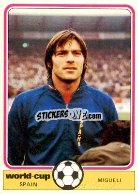 Sticker Migueli - World Cup Football 1978
 - Monty Gum