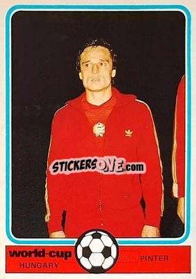 Sticker Pinter - World Cup Football 1978
 n. 95 - Monty Gum