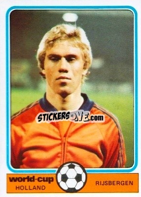 Sticker Rijsbergen - World Cup Football 1978
 - Monty Gum