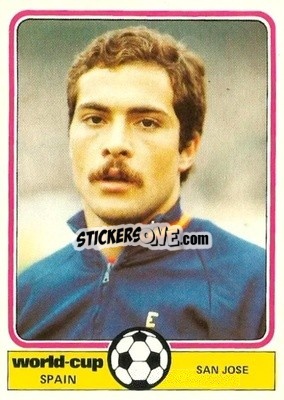 Sticker San Jose - World Cup Football 1978
 n. 192 - Monty Gum