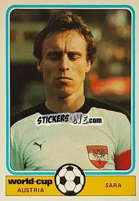 Sticker Sara - World Cup Football 1978
 n. 27 - Monty Gum