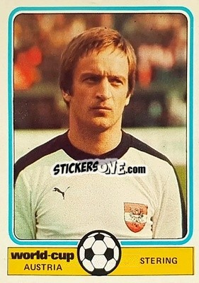 Sticker Stering - World Cup Football 1978
 n. 28 - Monty Gum
