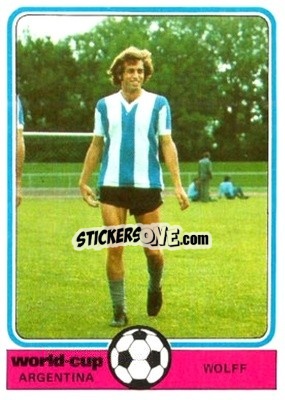 Sticker Wolff - World Cup Football 1978
 n. 16 - Monty Gum