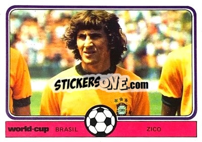 Sticker Zico - World Cup Football 1978
 - Monty Gum