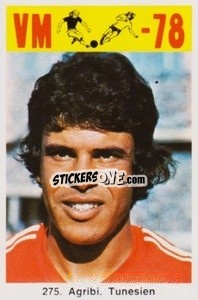 Sticker Agribi - Fodbold Argentina 1978
 n. 275 - LIBERO VM
