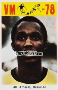 Sticker Amaral - Fodbold Argentina 1978
 - LIBERO VM
