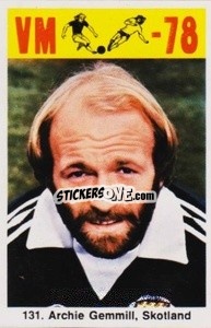 Sticker Archie Gemmill