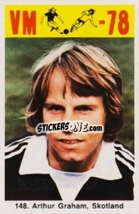 Sticker Arthur Graham - Fodbold Argentina 1978
 n. 148 - LIBERO VM
