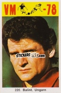 Sticker Balint - Fodbold Argentina 1978
 n. 220 - LIBERO VM
