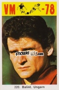 Sticker Balint - Fodbold Argentina 1978
 - LIBERO VM
