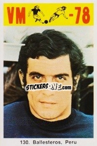 Sticker Ballesteros - Fodbold Argentina 1978
 n. 130 - LIBERO VM

