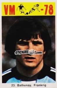 Sticker Bathernay - Fodbold Argentina 1978
 n. 23 - LIBERO VM
