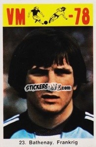 Cromo Bathernay - Fodbold Argentina 1978
 - LIBERO VM
