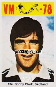 Sticker Bobby Clark - Fodbold Argentina 1978
 - LIBERO VM
