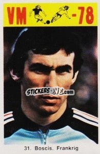 Sticker Boscis - Fodbold Argentina 1978
 n. 31 - LIBERO VM
