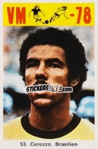 Sticker Cerezzo - Fodbold Argentina 1978
 n. 53 - LIBERO VM
