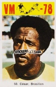 Sticker César - Fodbold Argentina 1978
 n. 50 - LIBERO VM
