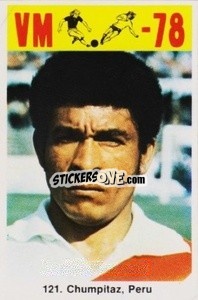 Sticker Chumpitaz - Fodbold Argentina 1978
 n. 121 - LIBERO VM
