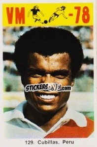 Sticker Cubillas - Fodbold Argentina 1978
 n. 129 - LIBERO VM
