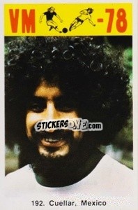 Sticker Cuellar - Fodbold Argentina 1978
 - LIBERO VM
