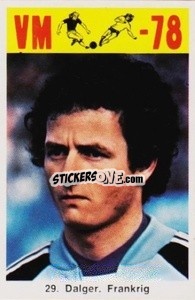 Figurina Dalger - Fodbold Argentina 1978
 n. 29 - LIBERO VM
