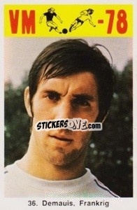 Sticker Demauis - Fodbold Argentina 1978
 n. 36 - LIBERO VM
