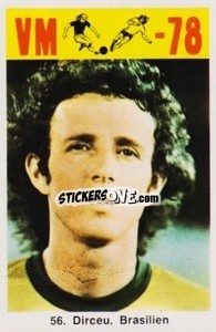 Sticker Dirceu - Fodbold Argentina 1978
 n. 56 - LIBERO VM
