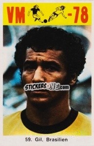 Sticker Gil - Fodbold Argentina 1978
 - LIBERO VM
