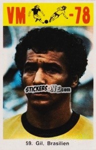 Sticker Gil - Fodbold Argentina 1978
 n. 59 - LIBERO VM
