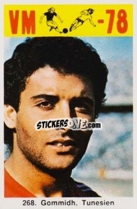 Sticker Gommidh - Fodbold Argentina 1978
 - LIBERO VM
