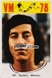 Sticker Guillen - Fodbold Argentina 1978
 n. 197 - LIBERO VM

