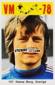 Sticker Hasse Bord - Fodbold Argentina 1978
 n. 157 - LIBERO VM
