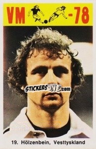 Cromo Hötzenbein - Fodbold Argentina 1978
 n. 19 - LIBERO VM
