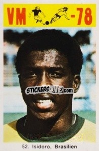 Sticker Isidoro - Fodbold Argentina 1978
 n. 52 - LIBERO VM
