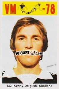 Sticker Kenny Dalglish - Fodbold Argentina 1978
 n. 132 - LIBERO VM
