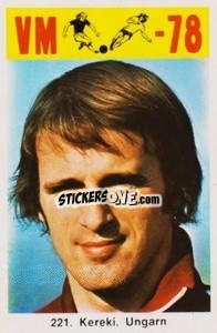 Sticker Kereki - Fodbold Argentina 1978
 n. 221 - LIBERO VM
