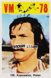 Sticker Kupcewicz - Fodbold Argentina 1978
 - LIBERO VM
