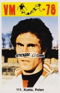 Sticker Kusto - Fodbold Argentina 1978
 n. 111 - LIBERO VM
