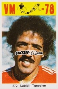 Sticker Labidi - Fodbold Argentina 1978
 - LIBERO VM
