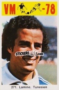 Sticker Lamine - Fodbold Argentina 1978
 - LIBERO VM
