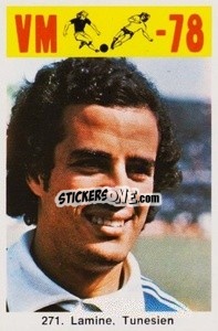 Sticker Lamine - Fodbold Argentina 1978
 n. 271 - LIBERO VM
