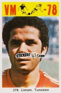Sticker Limam - Fodbold Argentina 1978
 n. 278 - LIBERO VM
