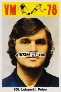 Sticker Lubanski - Fodbold Argentina 1978
 - LIBERO VM
