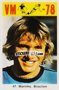 Figurina Marino - Fodbold Argentina 1978
 n. 47 - LIBERO VM
